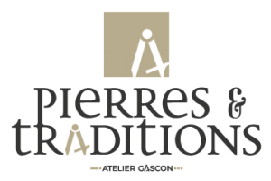 Logo Pierres et Traditions, atelier Gascon